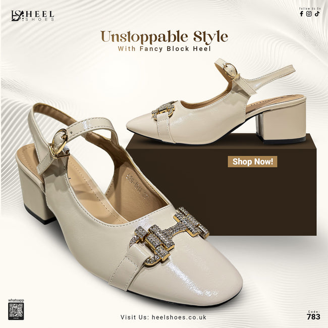 Fancy Block Heel-783 Hover Image