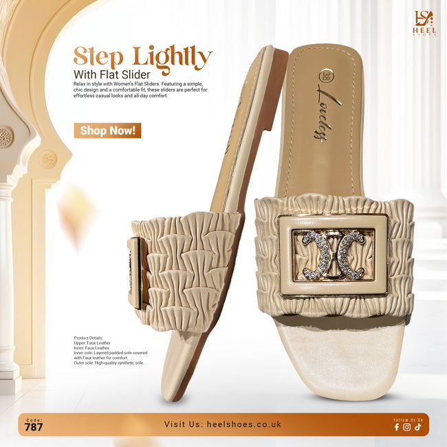 Women Flat Slider-787 Hover Image
