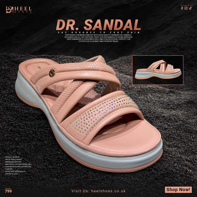 Super Soft Women Dr. Sandal-799 Hover Image