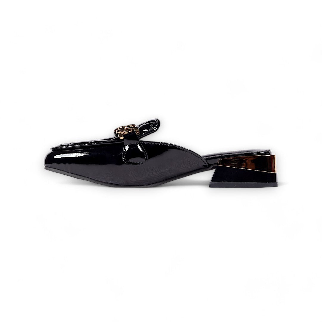 Close Toe Block Heel-448