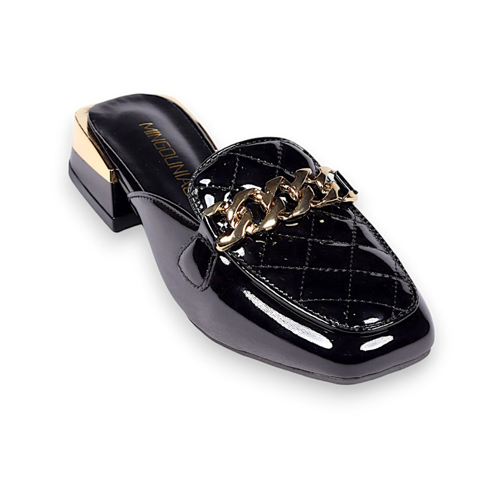 Close Toe Block Heel-448
