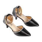 CLOSED TOE ANKLE HEEL-398