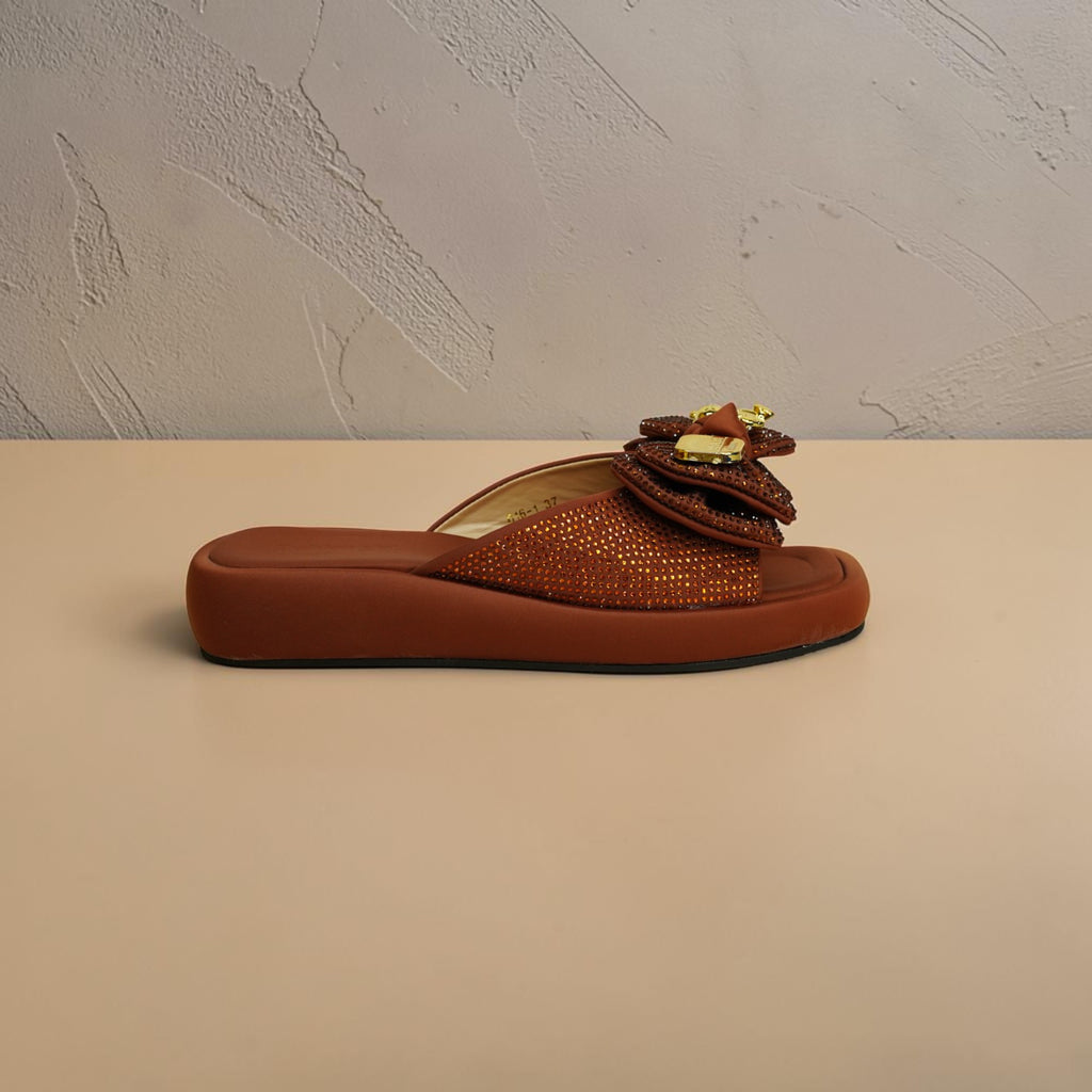 Women's Chunky Platform Slide-1075