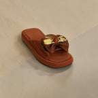 Women's Chunky Platform Slide-1075
