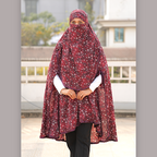 Madani Hijab With Niqab-AA17