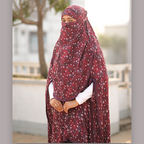 Madani Hijab With Niqab-AA17