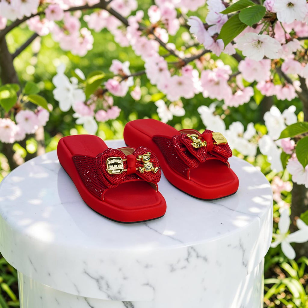 Women's Chunky Platform Slide-1075