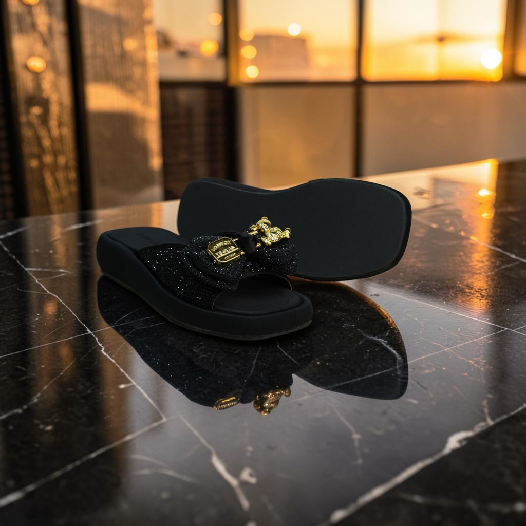 Women's Chunky Platform Slide-1074