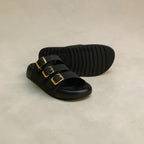 Zara Triple Buckle Slide-1070