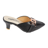 HALF SHOE PENCIL HEEL