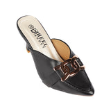 HALF SHOE PENCIL HEEL