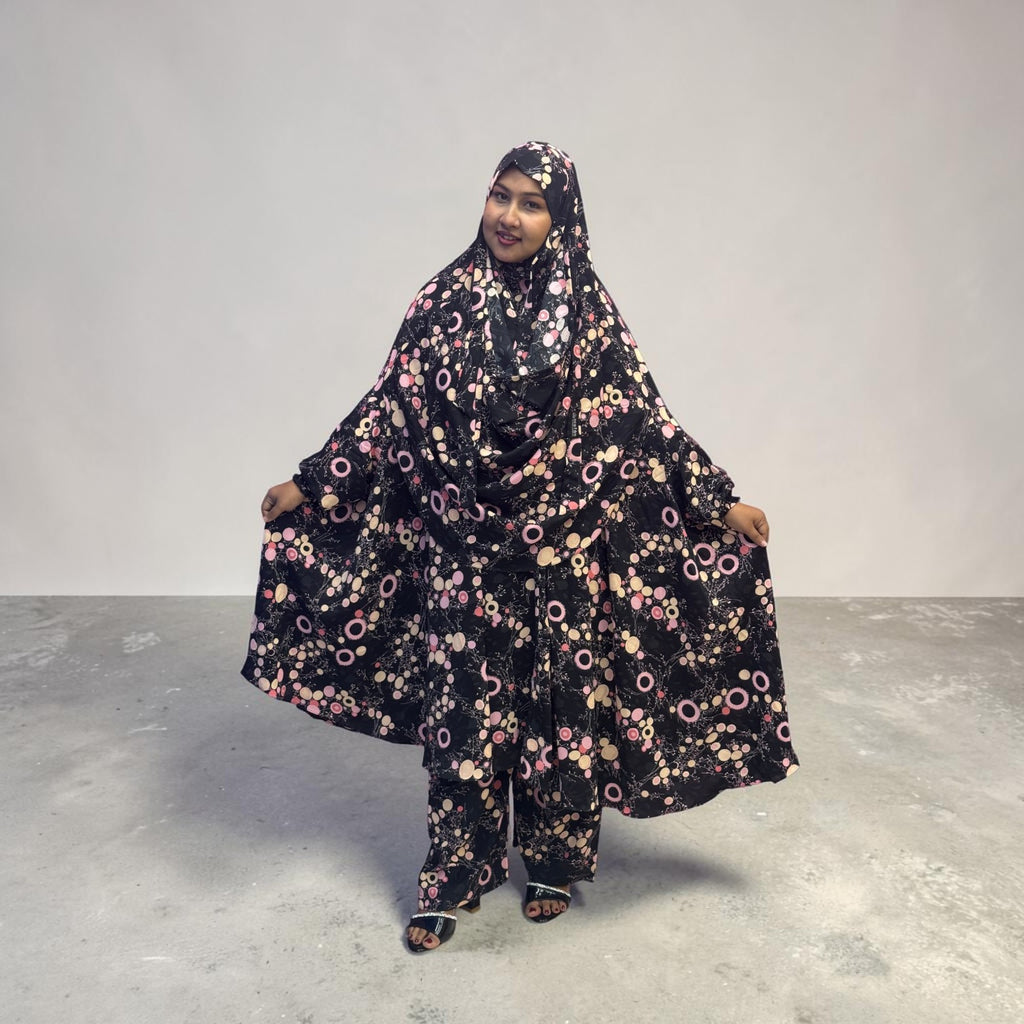 Women Khimar Two Piece Set-AA37