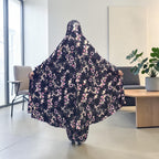 Women Khimar Two Piece Set-AA37