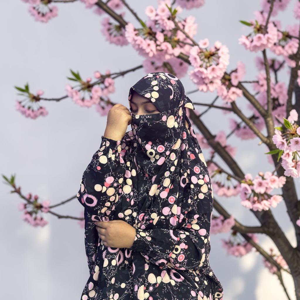 Women Khimar Two Piece Set-AA37