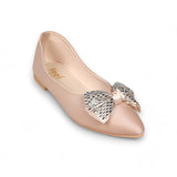 Bow Deco Flat Pumps-537