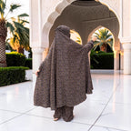 Women Khimar Two Piece Set-AA41