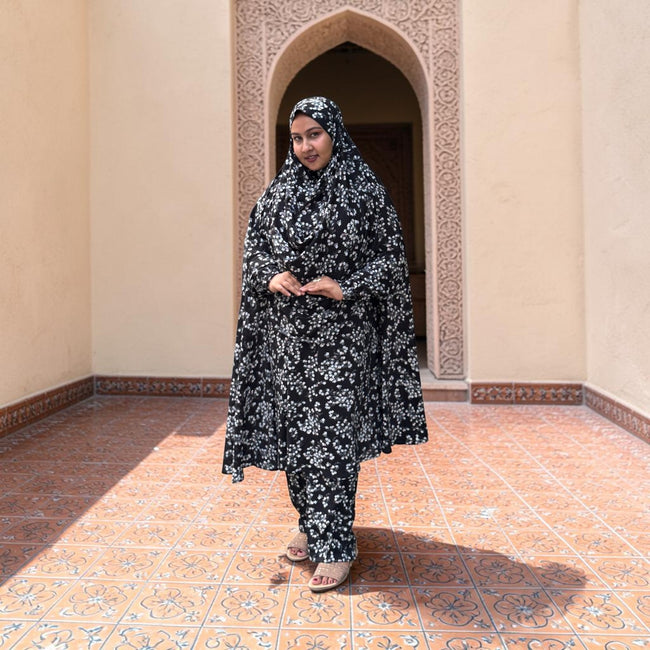 Women Khimar Two Piece Set-AA42 Hover Image
