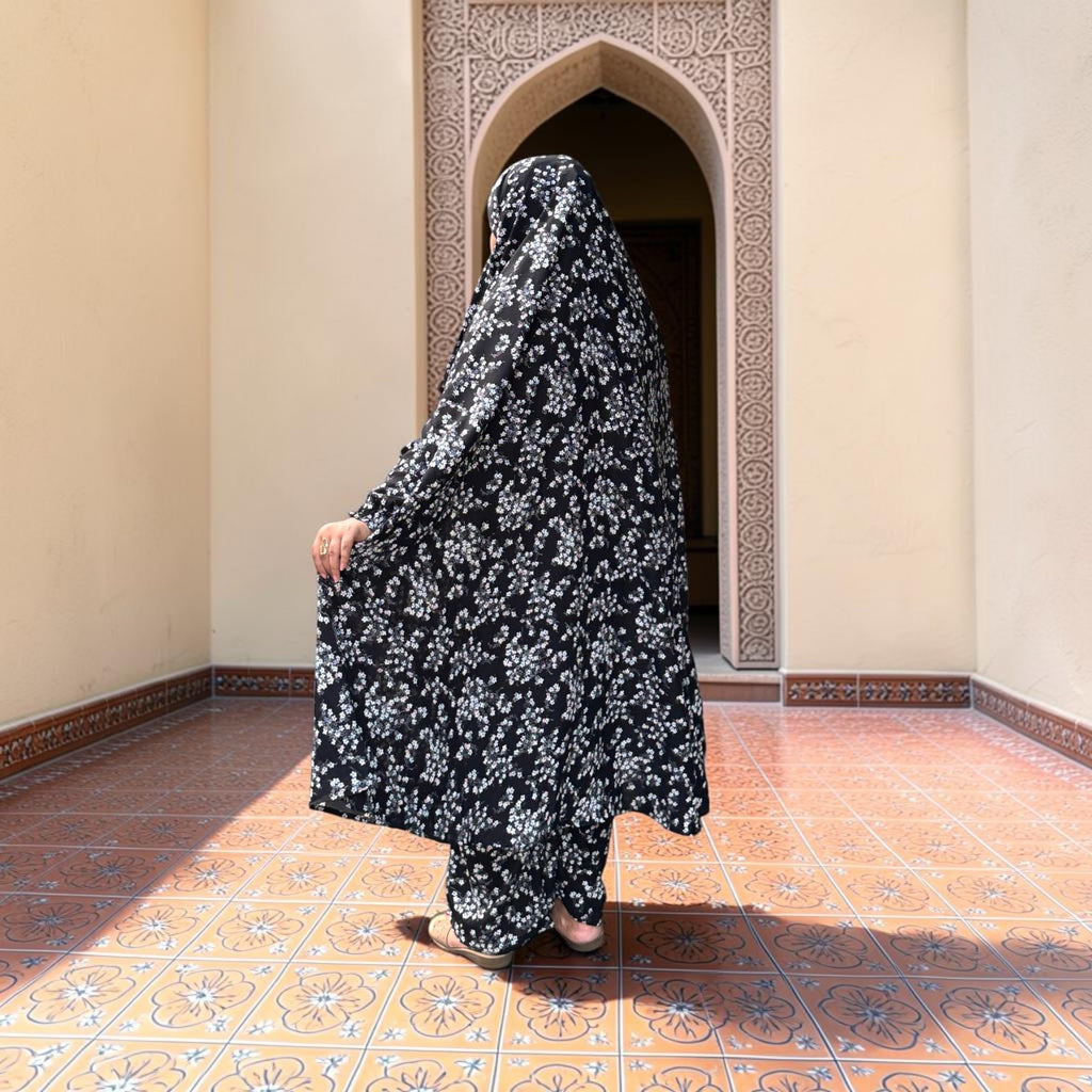 Women Khimar Two Piece Set-AA42