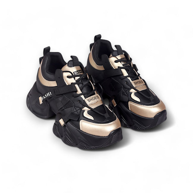 Women High Chunky Sneakers-568 Main Image