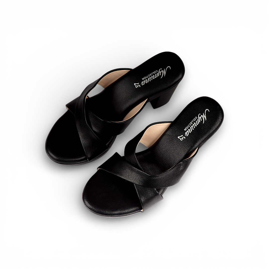 Cross Strap High Heel-974