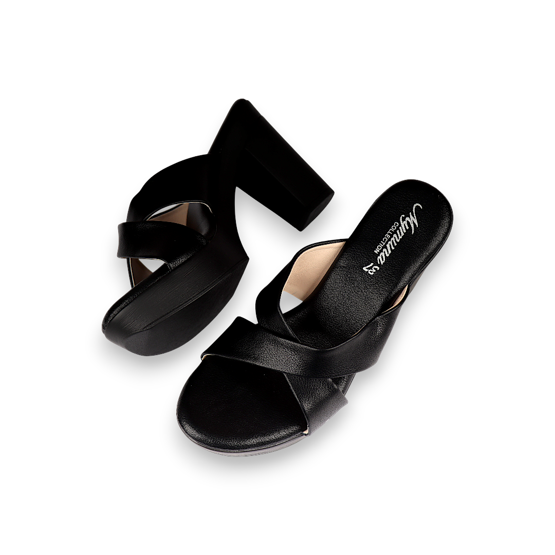 Cross Strap High Heel-974