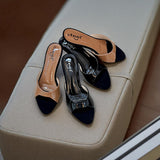 Women Short Pencil Heel-837