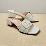 Women Box Heel-834