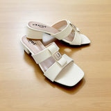 Two Strap Box Heel-832