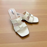 Two Strap Box Heel-832