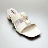 Two Strap Box Heel-832