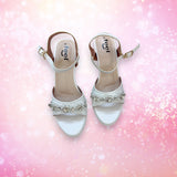 Ankle Knot Pencil High Heel-844