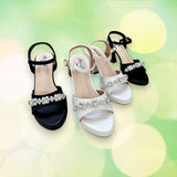 Ankle Knot Pencil High Heel-844