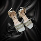 Box Heel With Belt-841