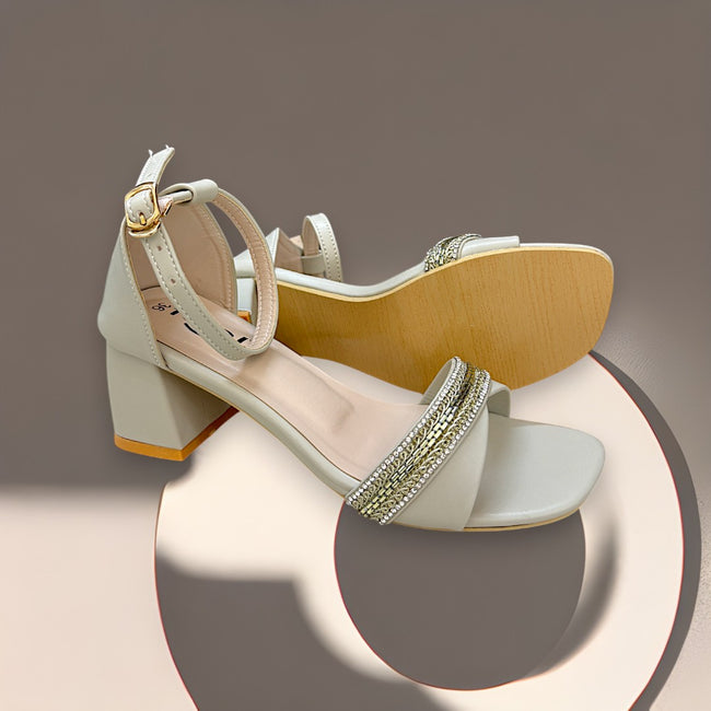 Box Heel With Belt-841 Main Image