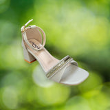 Box Heel With Belt-841