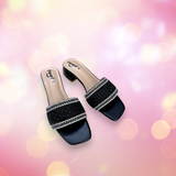 Box Heel- Slides-838