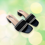 Box Heel- Slides-838