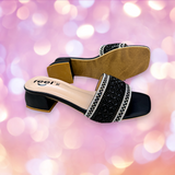 Box Heel- Slides-838