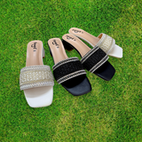 Box Heel- Slides-838