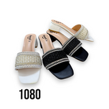 Box Heel- Slides-838