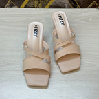 WOMEN BOX-HEEL-851