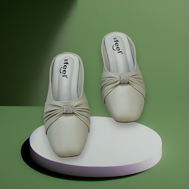 WOMEN MULES HEEL-857 Main Image