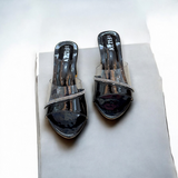 Sturdy Spool Block Heel-872