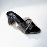 Sturdy Spool Block Heel-872