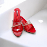 Sturdy Spool Block Heel-873