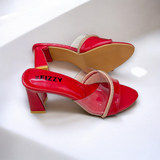 Sturdy Spool Block Heel-873