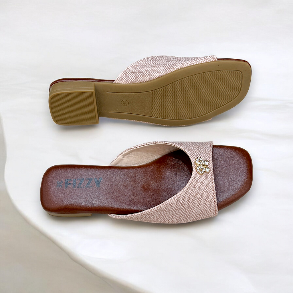 Women Flat Slides-876