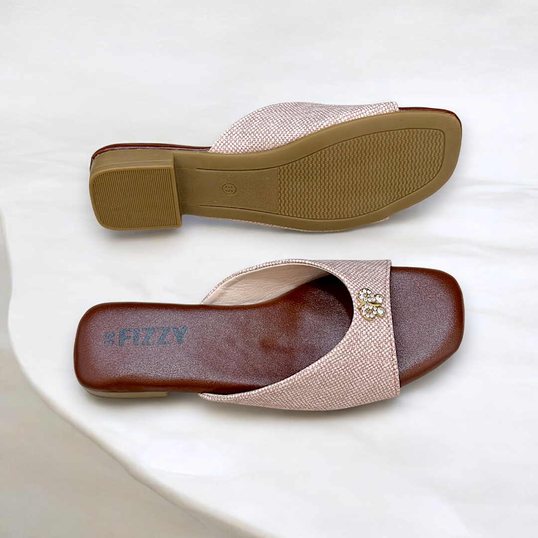 Women Flat Slides-876