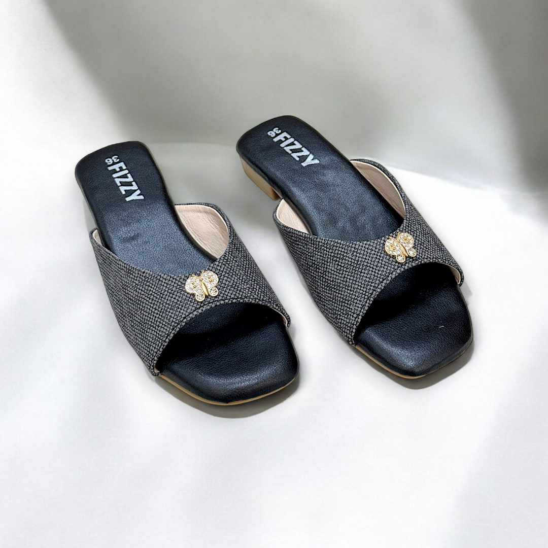 Women Flat Slides-875