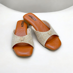 Women Flat Slides-874